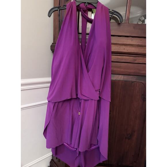 Magicsuit Womens Swimwear Plus Solid Bianca V-Neck Soft Cup Halter One Piece 24W - Picture 2 of 15